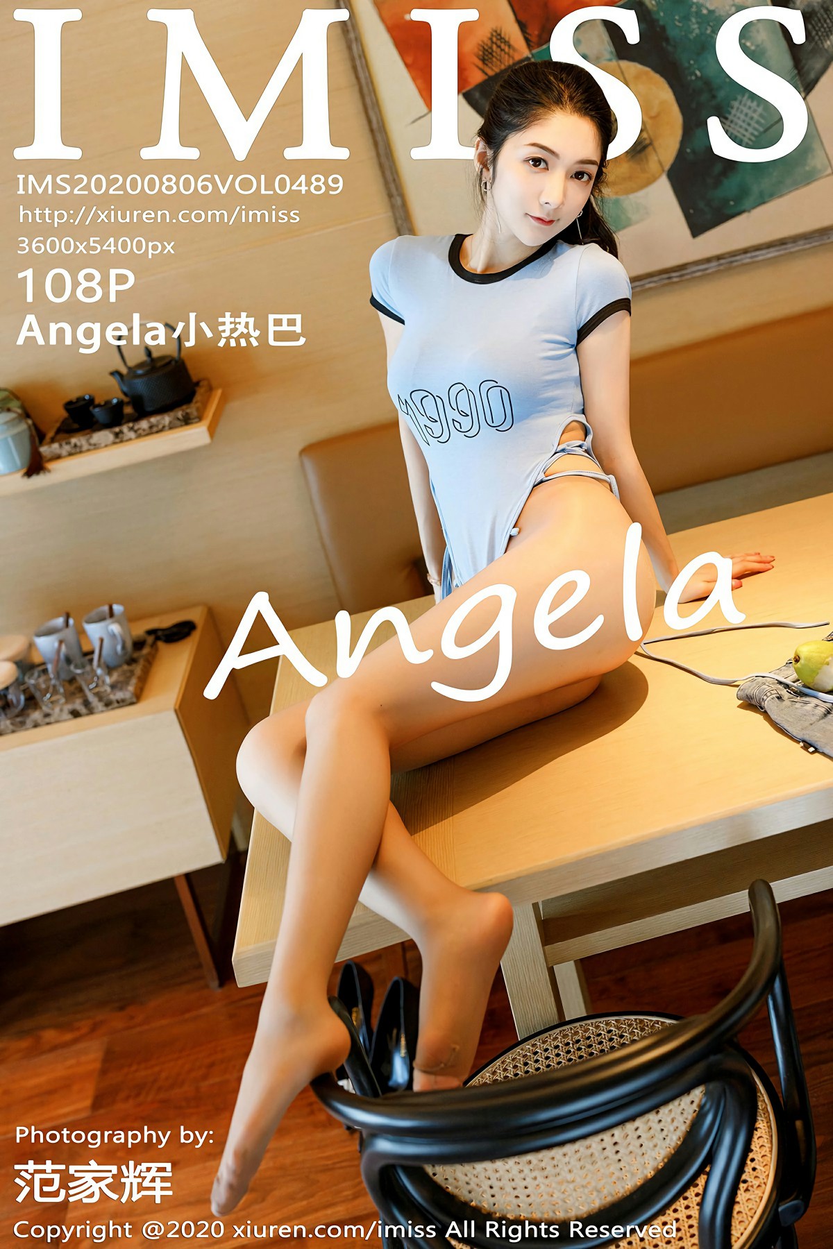[IMISS爱蜜社] 2020.08.06 VOL.489 <strong>Angela小热巴</strong> [108+1P]