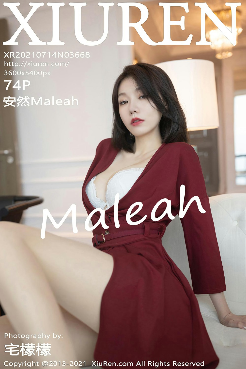 [XiuRen秀人网] 2021.07.14 No.3668 安然Maleah [74+1P]-第1张图片-宅男套图吧